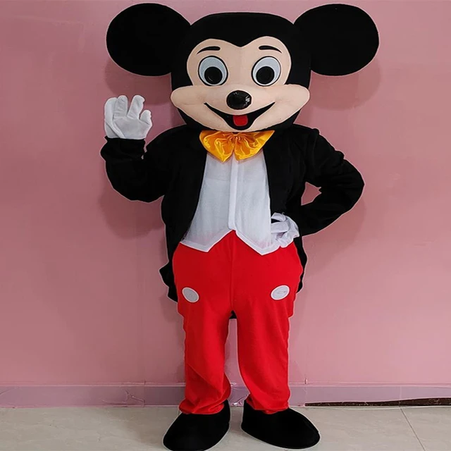 HOT Adult Suit Size Realistic MICKEY MOUSE mascot costume