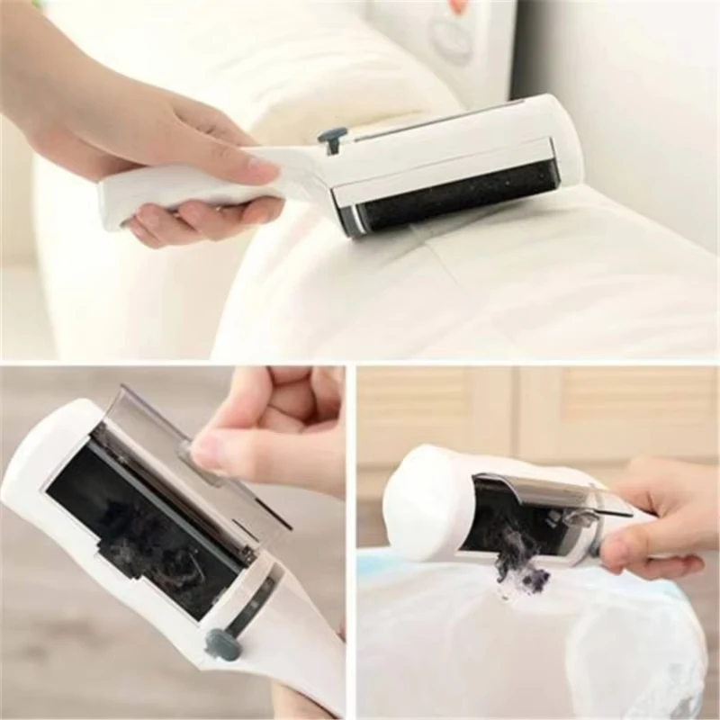 Electrostatic Static Clothing Dust Pets Hair Cleaner Remover Brushes Suction Sweeper For Home Office Travel Cleaning Brushes