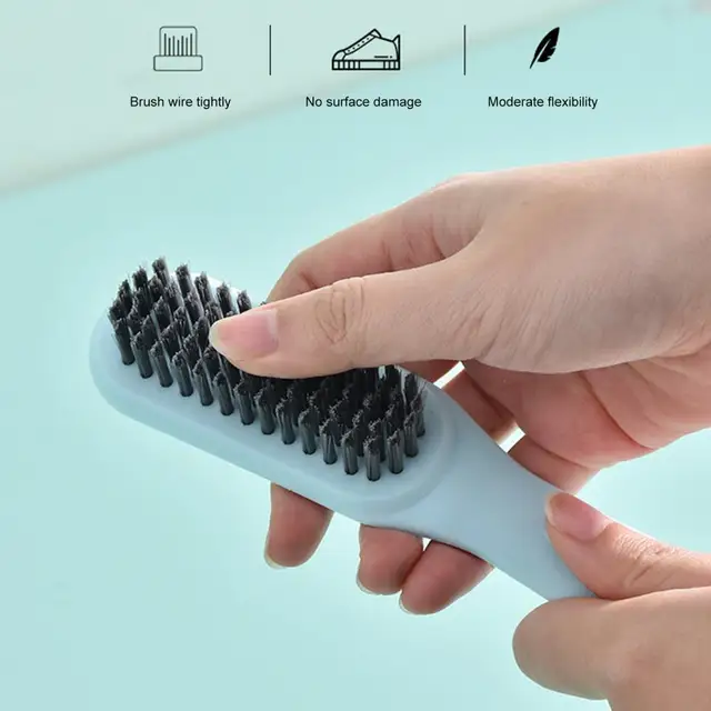 Cipő Tiszta Kefe Multifunkcionális Cipőtisztító Hordozható Mosodai Ruhák Mini Tisztító Háztartási Készletek - Image 2