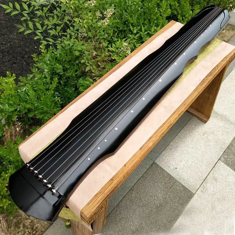 Ancient Zither 123cm 7 Strings Guqin Paulownia Wood Guqin Instrument Handmade Guzheng Beginner Traditional Chinese Music Instrument