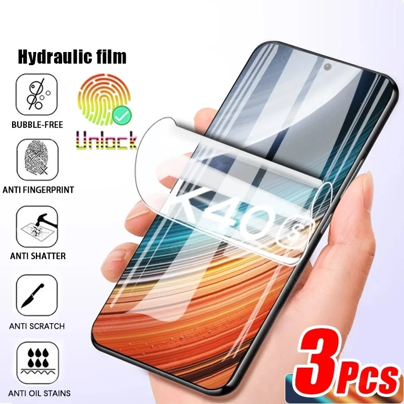 Pellicola idrogel da 3 pezzi per Cat S75 S52 S53 S62 Pro S32 S53 Pellicola proteggi schermo