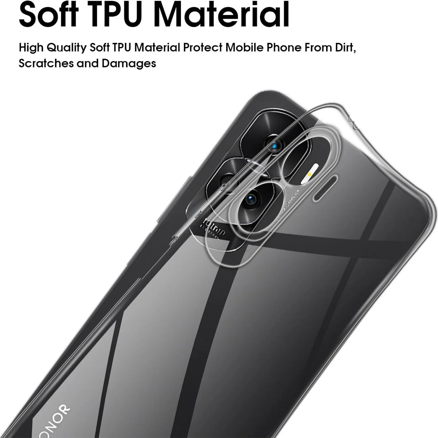 Custodia Morbida In Cristallo Trasparente Ultra Sottile Per Huawei Honor 90 Lite 70 60 50 Se X7A X7 X8 X8A X9A Custodia In Tpu Antiurto Trasparente Ca