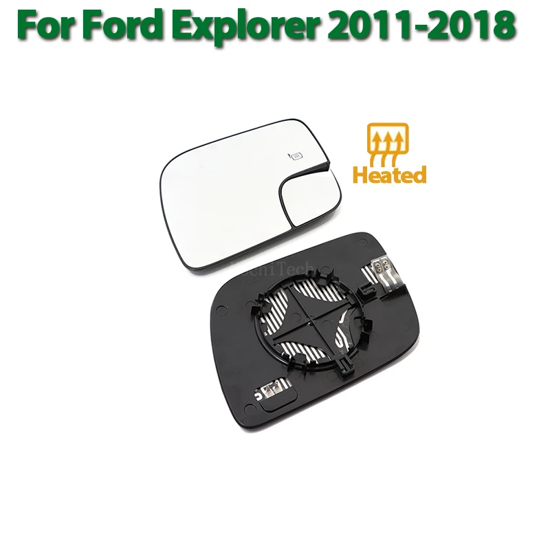 

Левое правое боковое зеркало с подогревом стекло LH RH Замена объектива для Ford Explorer 2011-2018 аксессуары