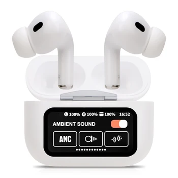 Bluetooth headphones multifunctional touch screen ANC noise reduction ultra-long life in-ear wireless headphones 6