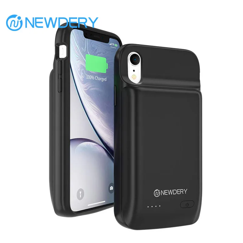 Newdery High Capacity Battery Case For Iphone Xr Battery Case 10000mah ...