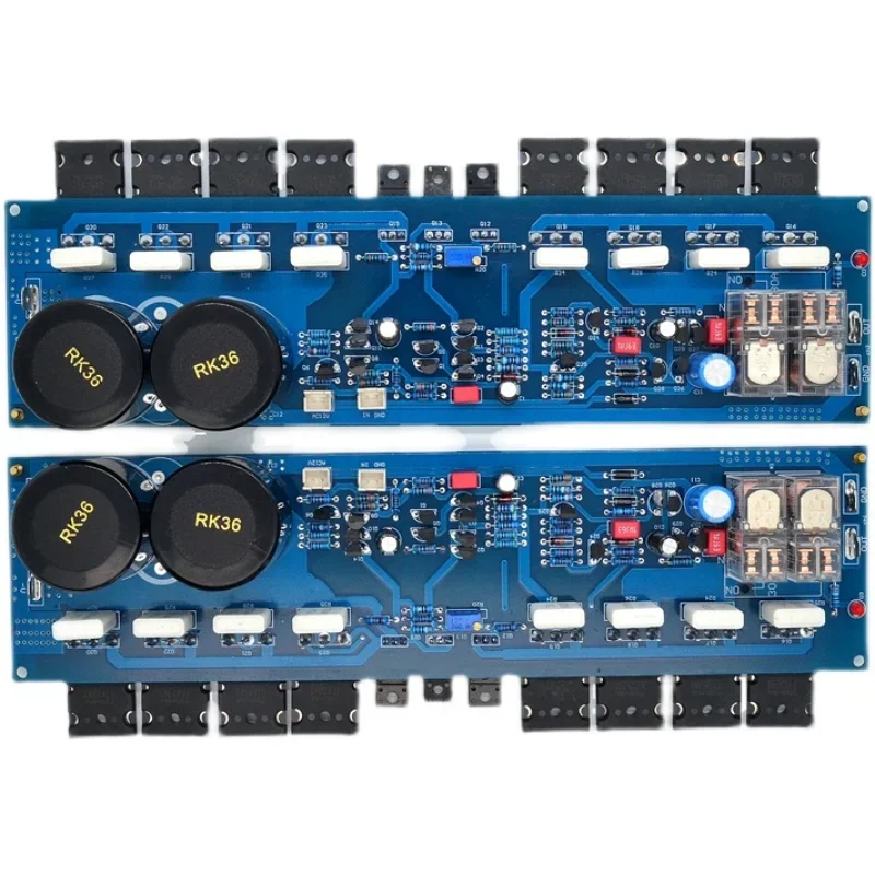 하이파이 고출력 클래스 AB 홈 오디오 앰프 보드, TTC5200 TTA1943, 500W + 500W