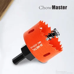 High - Speed Steel Hole Saw Set for Multi - Material Cutting (16 - 210mm)