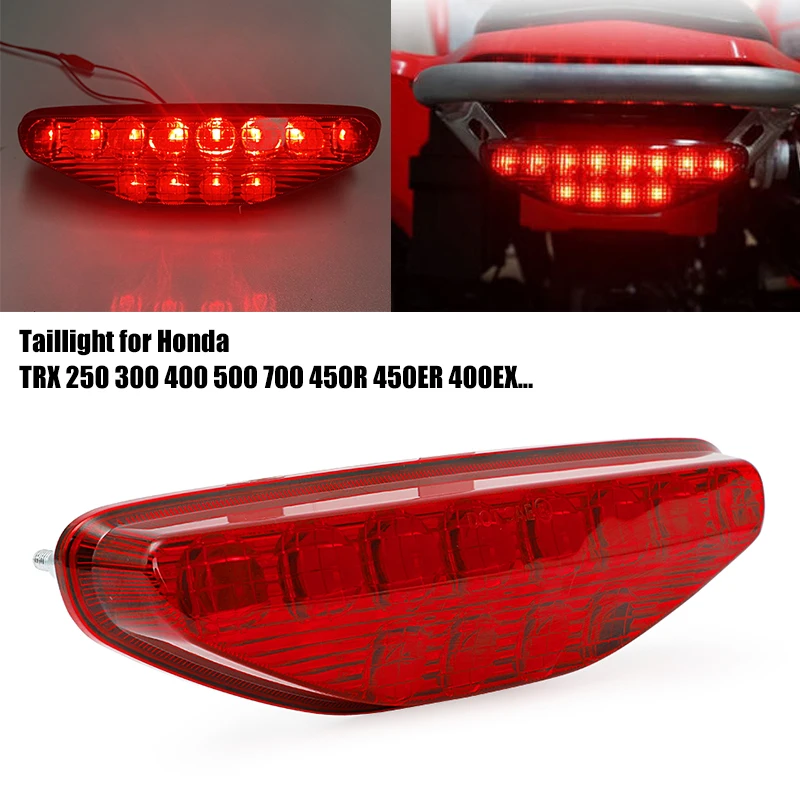 ATV Tail Light Taillight for Honda TRX450R TRX450ER TRX400EX 2007 2015