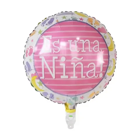 

10pcs 18inch Round Spanish Christening West Baptism Theme Party Decoration Baby Shower Balloons Helium Balloons Kids Toys Globos