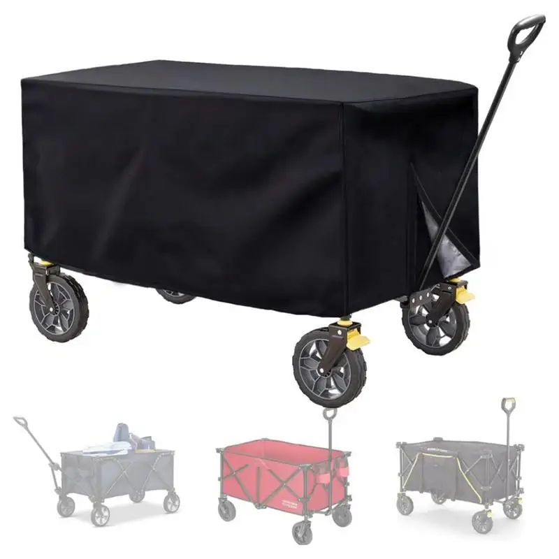 

Folding Waggon Covers Waterproof Oxford Garden Trolley Cart Covers Heavy-Duty Dustproof Waggon Canopy Rain Covers home supplies