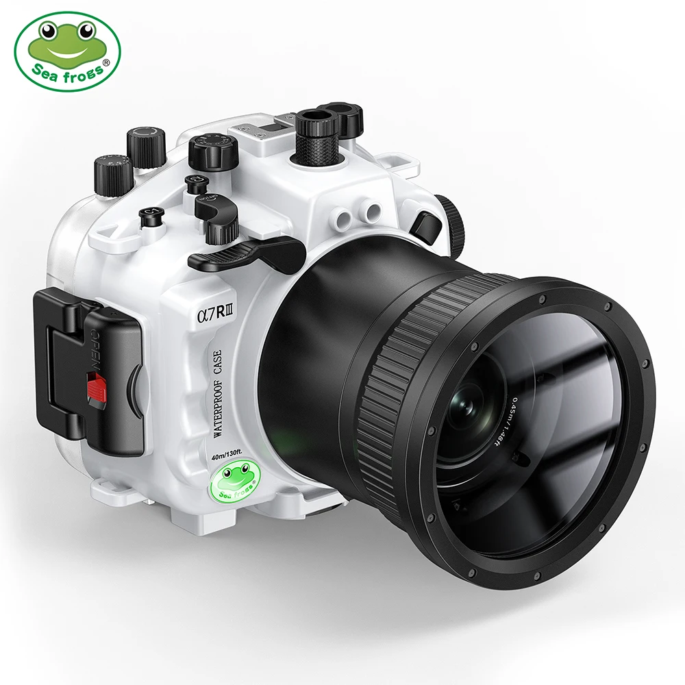 Seafrogs Custodia Protettiva Per Fotocamera Subacquea Per Sony A7 R Iii Custodia Subacquea Impermeabile Per Fotocamera Accessori Fotografici