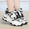 Spring Height Increasing Round toe Versatile Women Platform Causal Shoes Fashion Breathable Sport Designer Sneaker 2
