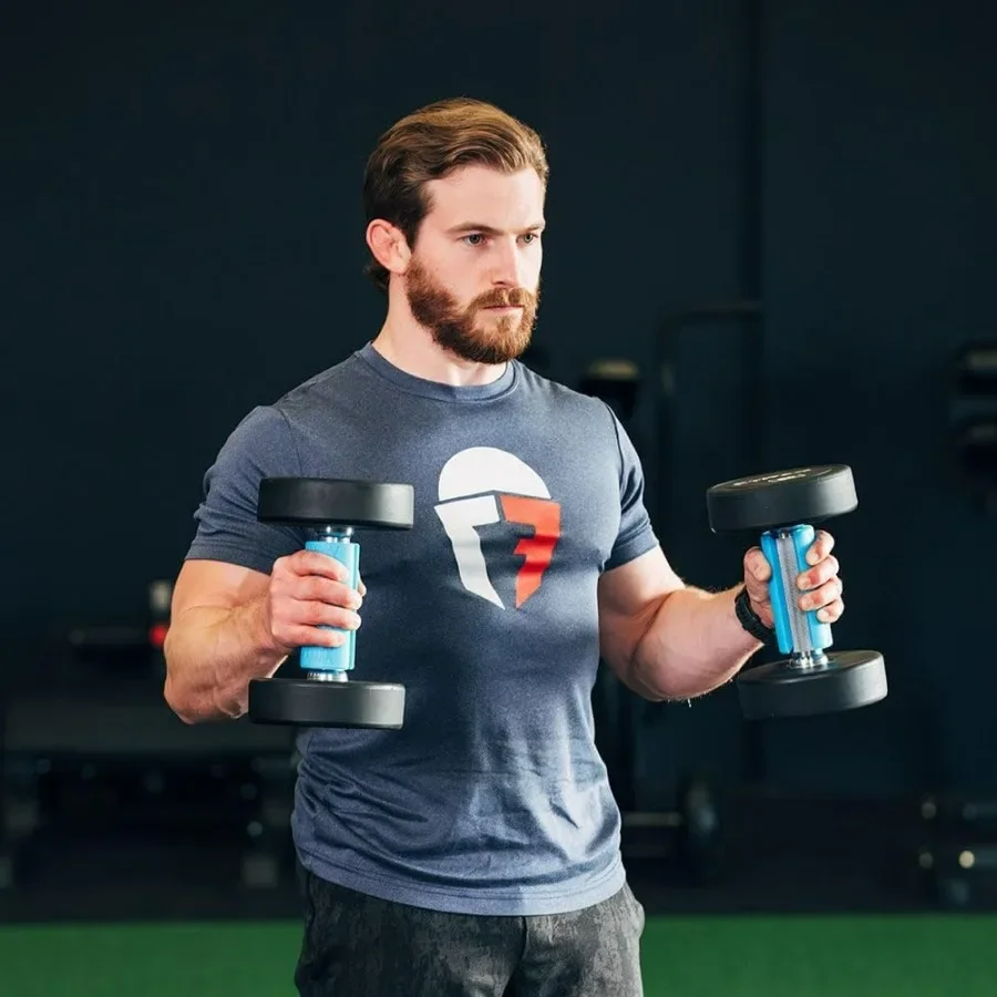 Adjustable Weight Bar Grips for Home Gym and Fitness Training: Enhance Your Workout with NonSlip Ergonomic Design for Improved