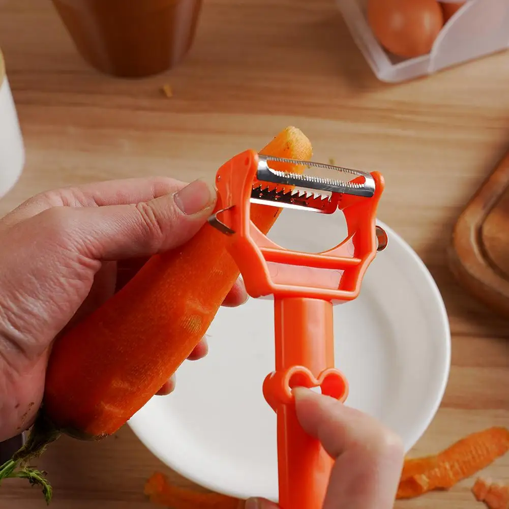 Description Picture 6 of itemPeeler Multi Peeler Kit Fruit and Vegetable Peeler Home Multi Fruit Peeler for Kitchen Julienne Strips for Potato Orange Lemon