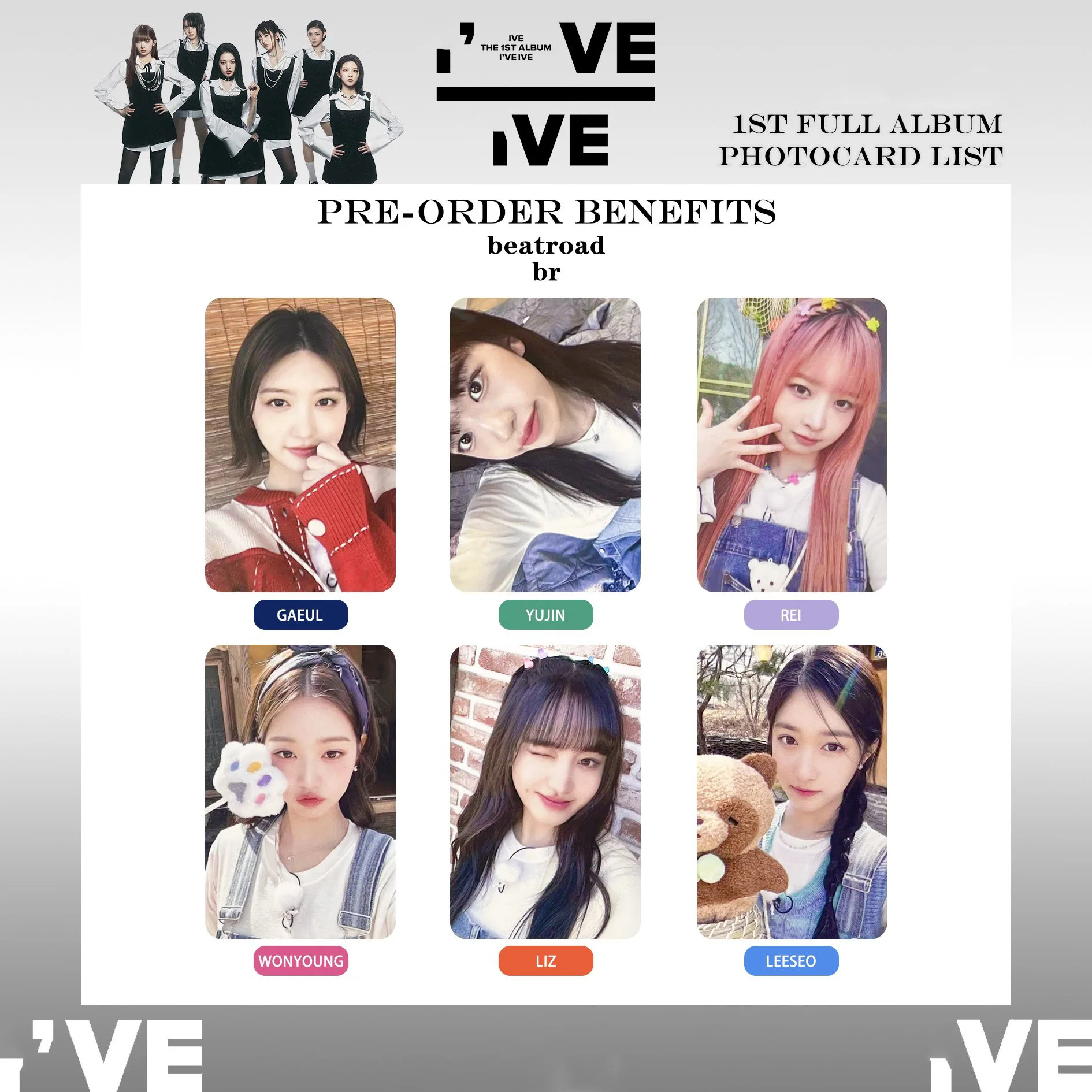 

Fu Series 1Ve New Album BR Special Peripheral Card