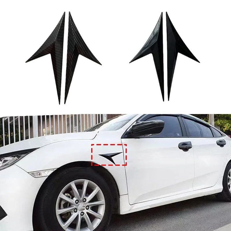

2 шт., автомобильные наклейки на вентиляционное отверстие для Honda/Mazda/BMW/Benz