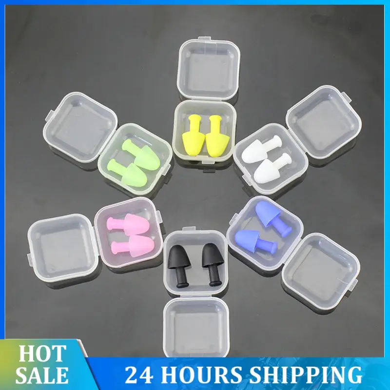 

Silicone Earplugs 4.5g Anti Noise Earplugs Easy To Carry Out Earplug Sleep Noise Reduction Swimming Earplugs Silicone Earplug