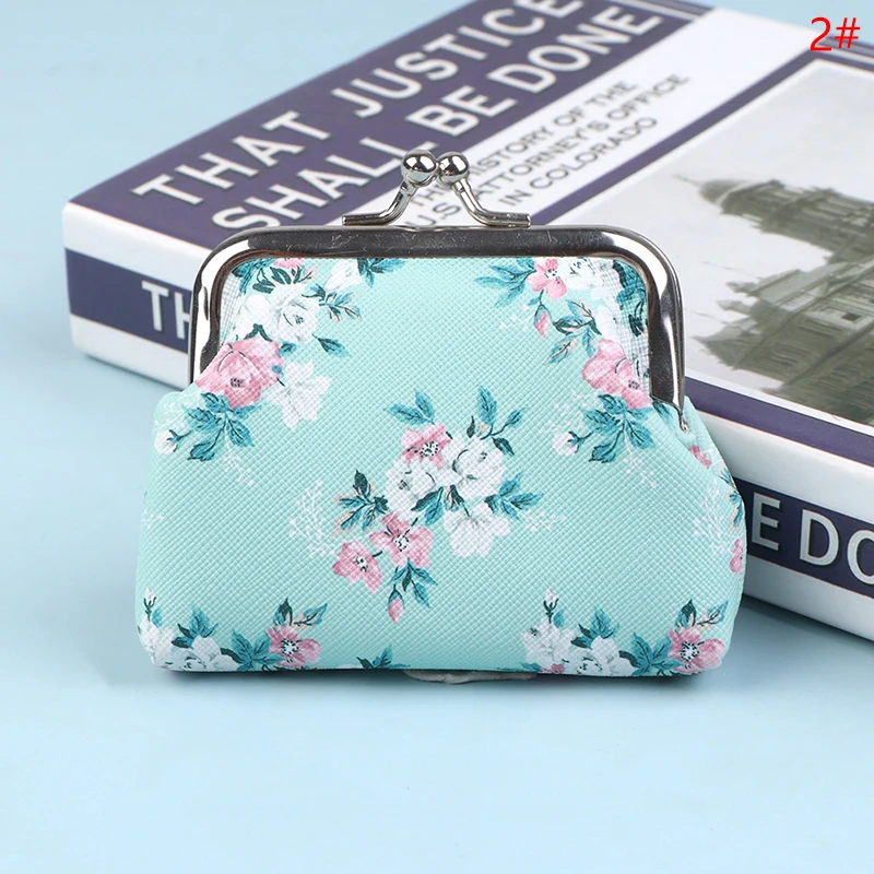 Vintage Women Printing Coin Purses Girl Zero Wallet Ladies Clutch Change Purse Female Mini Money Bag