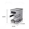Home American Coffee Machine Small Office Semi-automatic Coffee Machine Portable High-pressure Steam Italian Coffee Machine 6