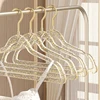 10/20pcs Clear Acrylic Hangers Non-Slip Plastic Transparent Flash Closet Organizer Save Space Camisole Skirts Dressing Storage 2