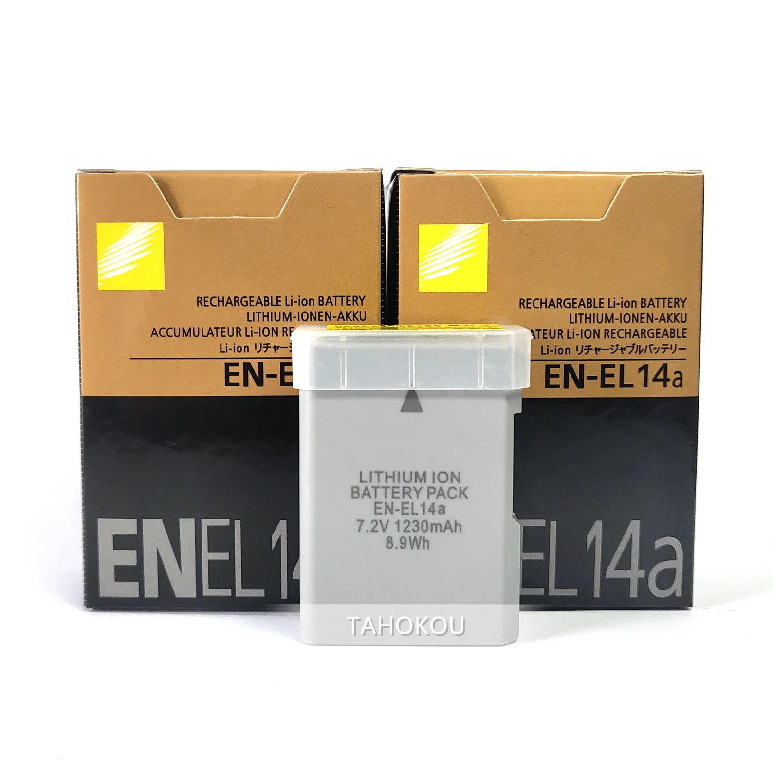 Battery Accessories 2 Pieces EN-EL14a With Packing Box