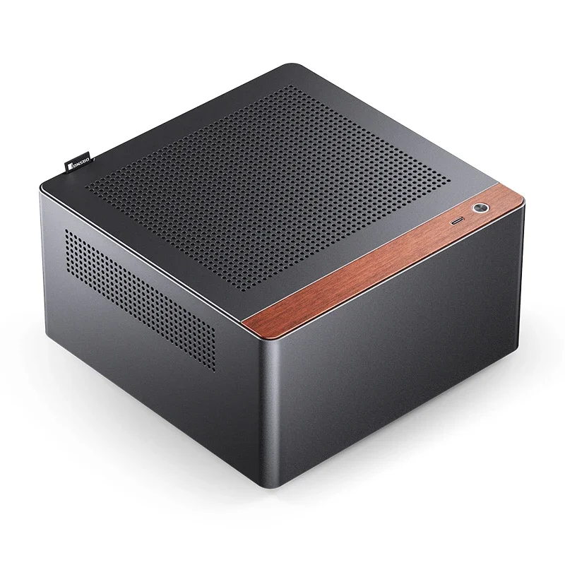 Chassis Computer Case NV10 Support 1U FLEX Power Supply Standing or Lying ITX MINI Full Aluminum