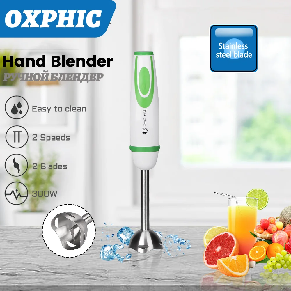 OXPHIC Electric Hand Mixer Handheld Blenders for Kitchen Mixeur Blender