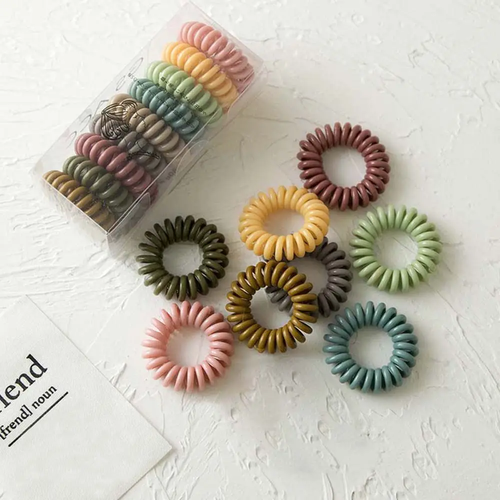 

Resin Female Hair Ties Scrunchies Korean Style Hair Ring Telephone Line Hair Rope Women Hair Bands Hair Accessories