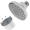 High Pressure Chrome Shower Head Sprayer Adjustable Rainfall Wall-Mounted Bathroom Fixture Faucet Bathroom Accessories 1