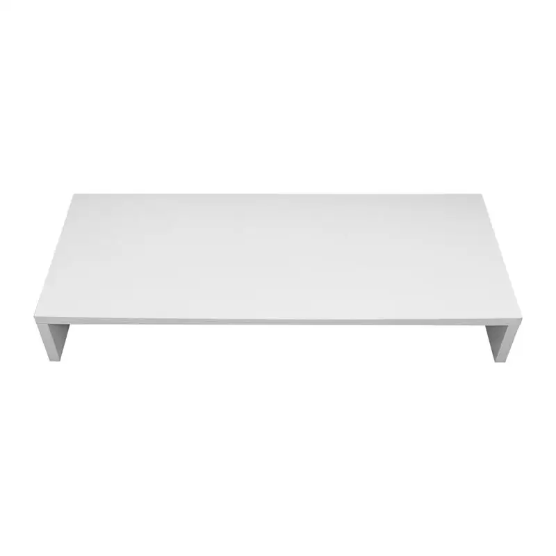 

Multi-function Desktop Monitor Stand Computer Screen Riser Thicken Board Rack Laptop Stand Desktop Notebook TV Shelf (White)