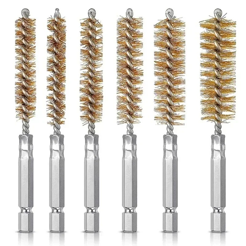 

New 8-19mm Wire Tube Machinery Cleaning Brush Rust Cleaner Washing Polishing For Automotive Manufacturing Processing Industry