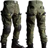 Outdoor RU Camo Tactical Sets Breathable T Shirts+Multi-pocket Straight Cargo Pants Men Suit Hunting Training Shirt Combat Set 4