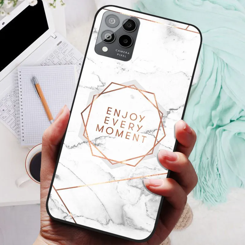 Marble Design Soft Silicone Shockproof Phone Cover