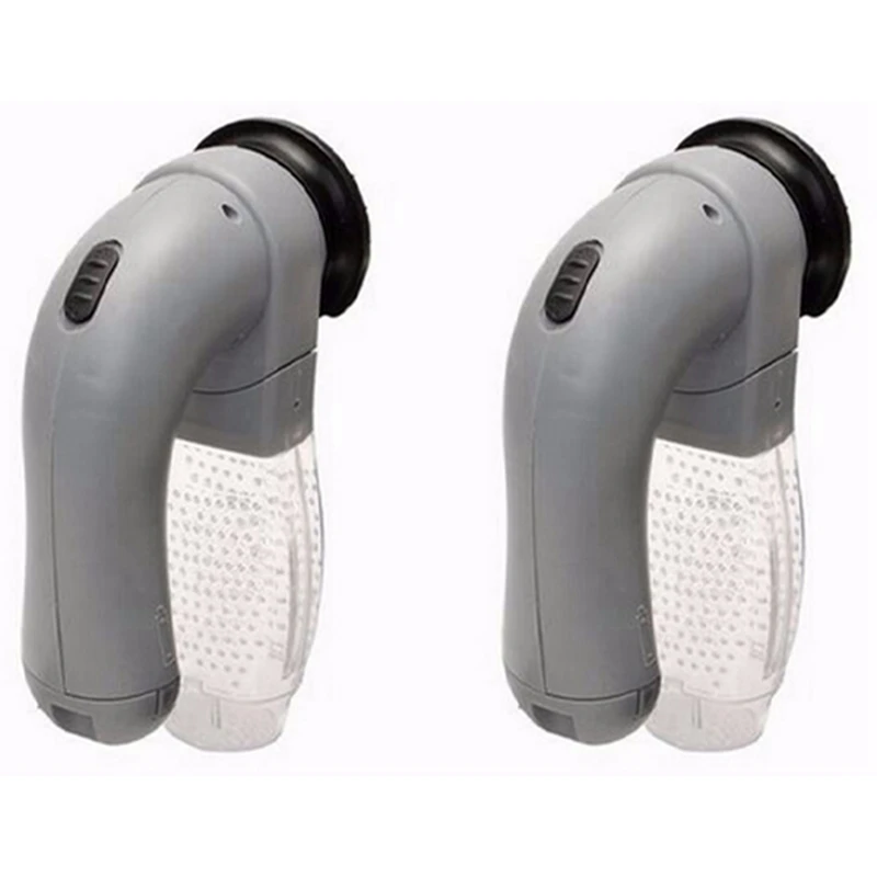 

2X Electric Pet Hair Remover Suction Device For Dog Cat Grooming Vacuum System Clean Fur