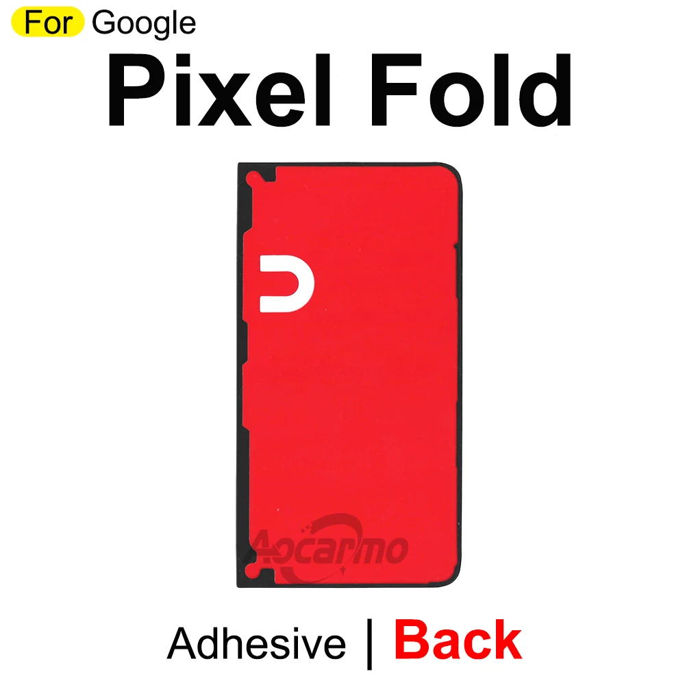 Front LCD Display and Rear Battery Cover Adhesive Replacement Sticker