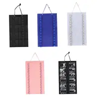 Taekwondo Belt Storage Wall Hanging Karate Belt Display Felt Cloth Collection Belt Display Holder for Taekwondo MMA Judo 1