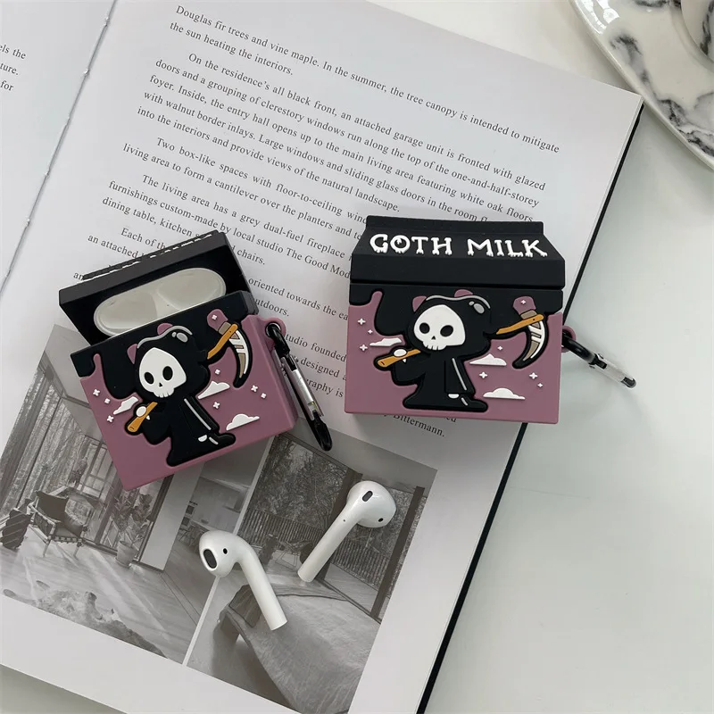 Gothic Purple Design Apple AirPods Pro Headphone Cover – Grim Haven Clothing