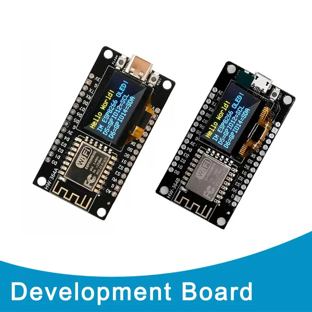 Esp8266 개발 보드, 0.96 인치 OLED 디스플레이, Ide/MicroPython 프로그래밍용 Ch340 드라이버 모듈, Z2l6