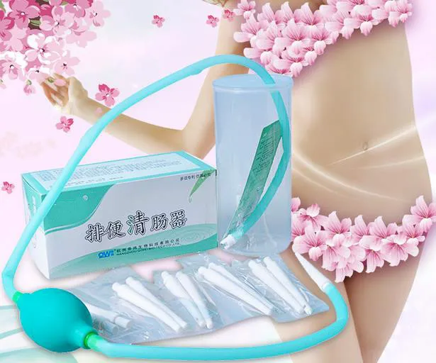 Colon cleansing is defecate colonics apparatus coffee enema bag home intestinal irrigator clear bowel constipation detoxificatio