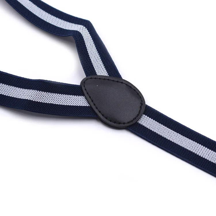 Men Suspenders 3 Clips-on Buckle Straps Adjustable Elastic Y-Back Braces for Wedding Suit Skirt Accessories Gift 2.5 X115cm