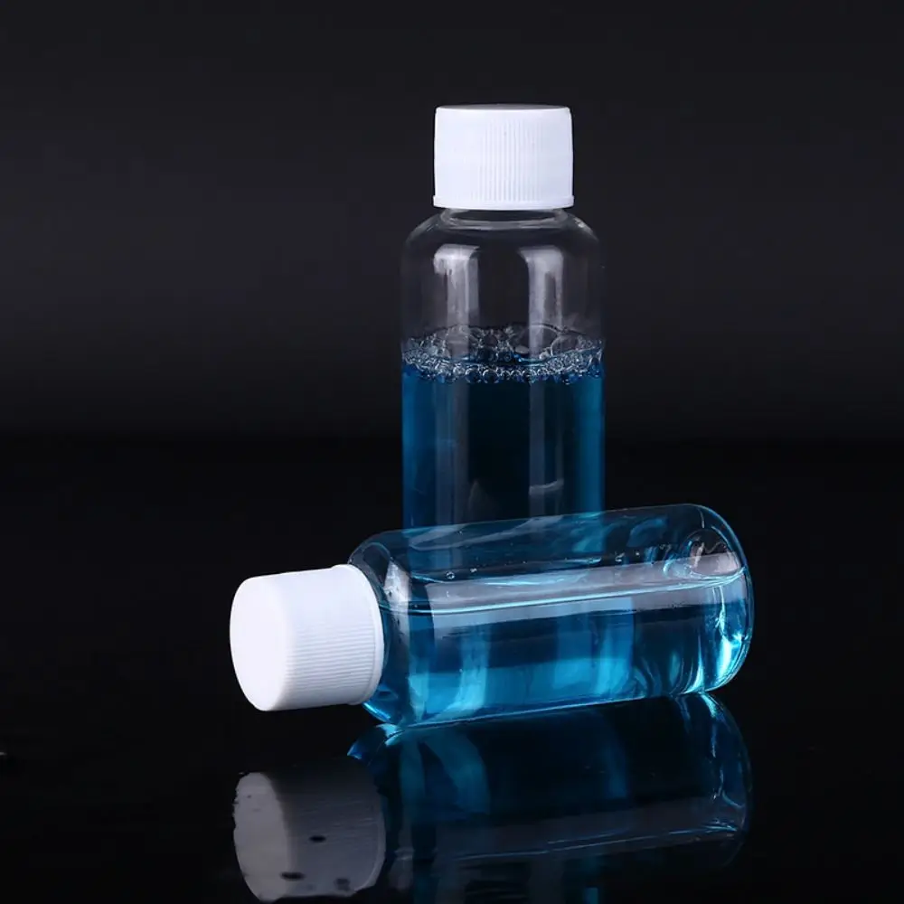 10/20/30/50/80/100ml Reusable Clear Cosmetics Containers PET Empty Seal Sample Bottles Cosmetic Liquid Powder Packing Bottle