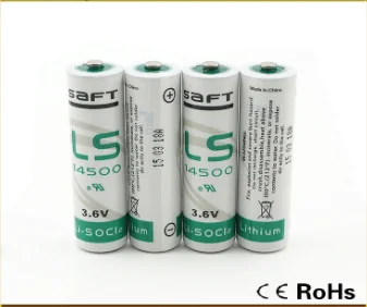 Saft LS14500 Battery - 3.6V Lithium AA Cell Li-SOCI2