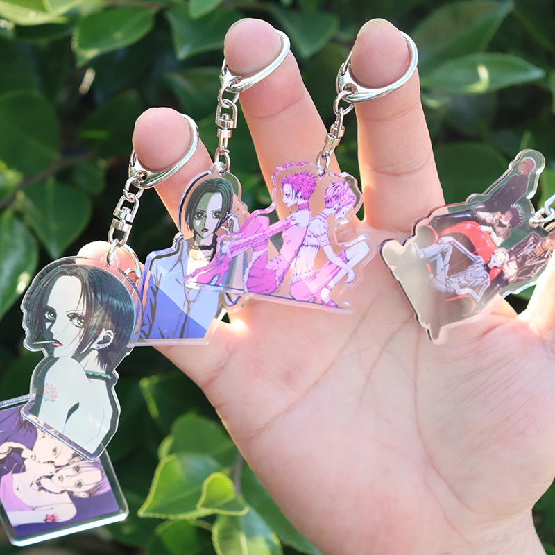 Manga Nana Keychain Punk Anime Jewelry Aesthetic Cartoon Print One