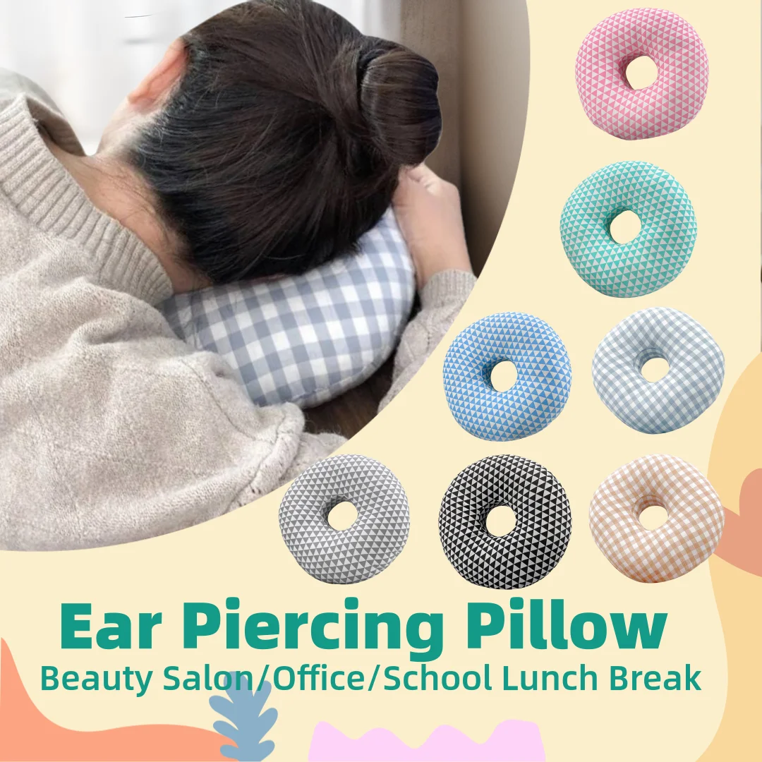 Ear pillow Ear Guard Piercing Pillow Washable Soft for side sleepers