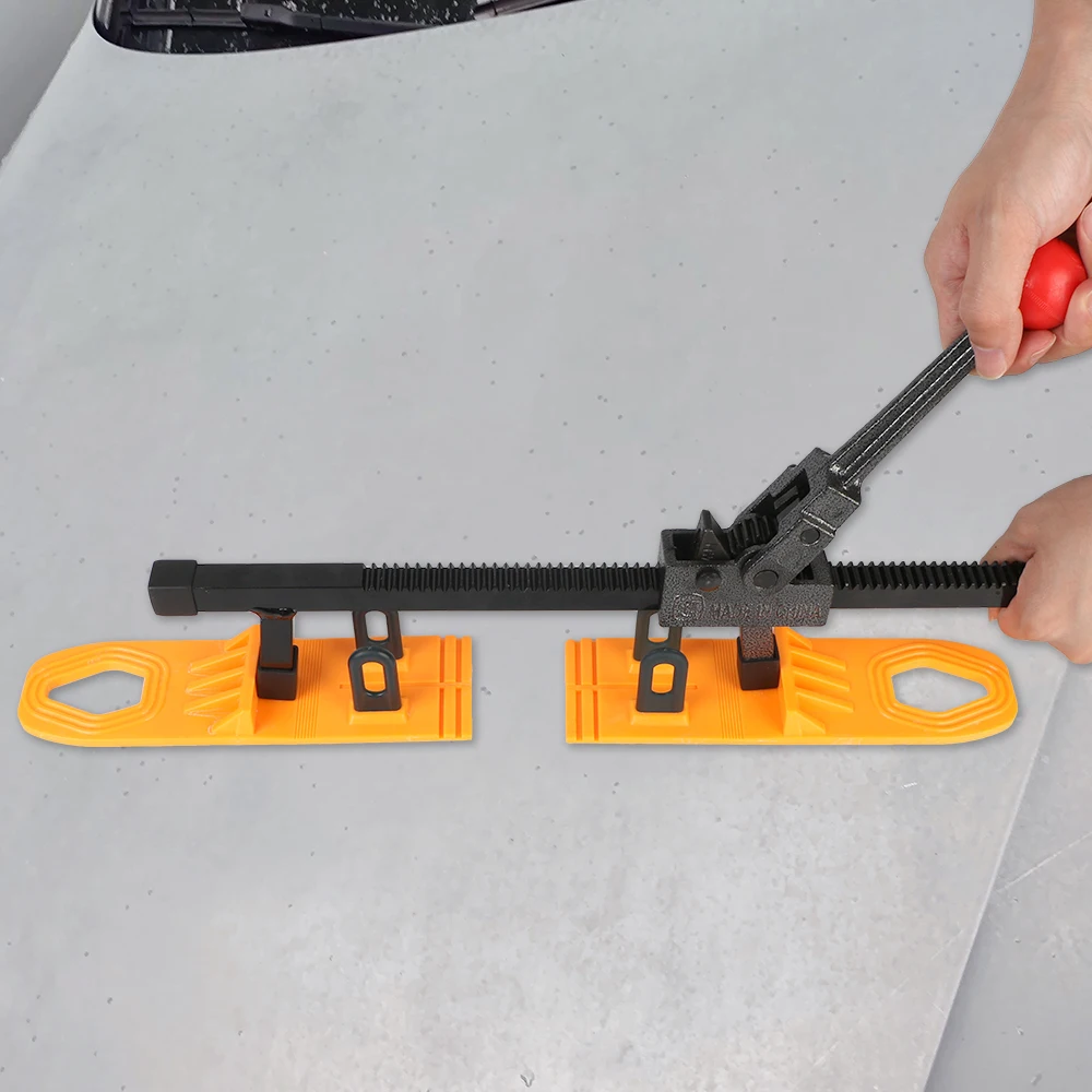 أداة سحب وإزالة انبعاجات السيارة، طقم إصلاح هيكل ا...