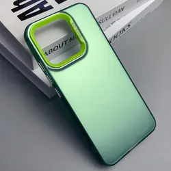 Durable Fall Prevention Hard Shell Phone Case for Tecno Spark Go 2024 (IMD green)