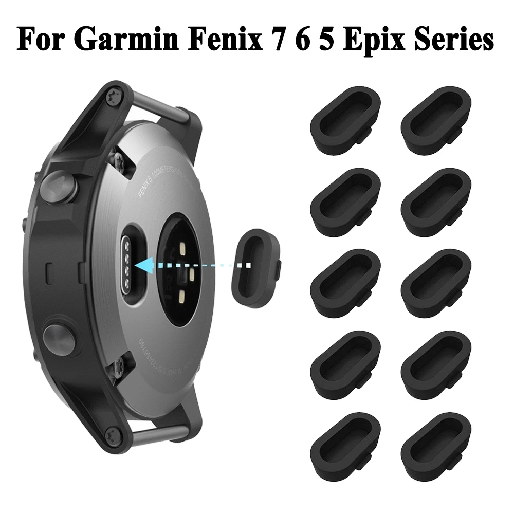 Garmin Fenix 7 7X 6 6X Pro 5 5X Plus Epix Pro 2 용 먼지 스토퍼, 965 955 충전 포트, 먼지 커버 캡, 방진 플러그, 세트당 10 개 Garmin Fenix 7 7X 6 6X Pro 5 5X Plus Epix Pro 2 용 먼지 스토퍼, 965 955 충전 포트, 먼지 커버 캡, 방진 플러그, 세트당 10 개