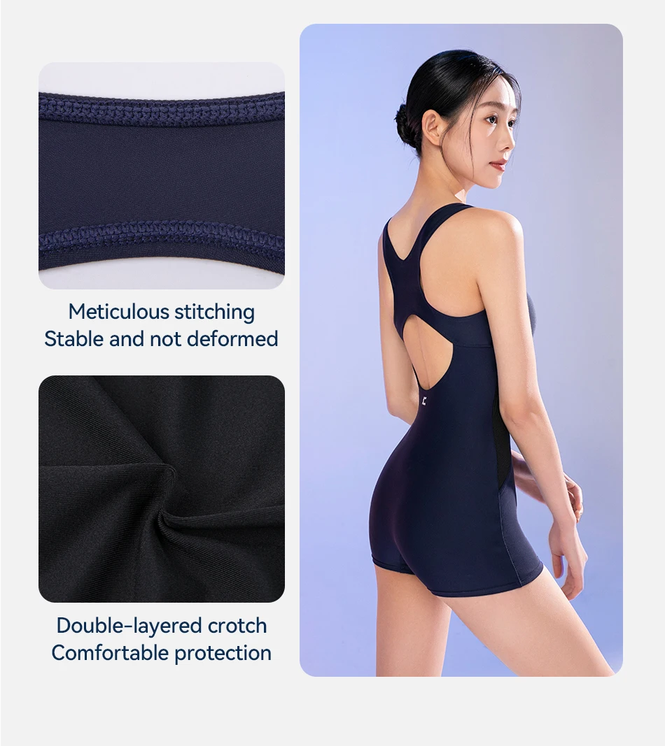 COPOZZ New Sleeveless Swimsuit Women One Piece Rash Guard Surf Bodysuit Female Swimwear Girl Monokini Bath Swimming Wear UPF 50+