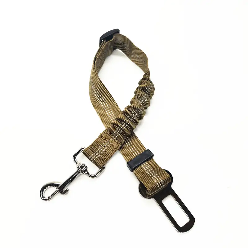 Adjustable Dog Car Seat Belt Harness for Dogs Nylon Reflective Cushioning Elasticity Car Travel Dog Accessories for Dogs - Image 9