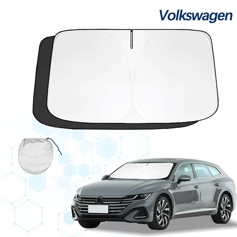 Car Windshield Sun Shade volkswagen Arteon Sunshade Summer Visor Protector Foldable Blocks UV Rays Protection Accessories